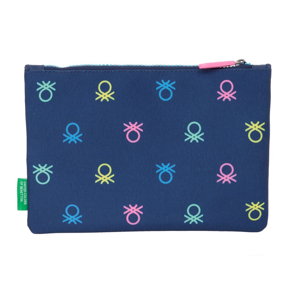 Penar Școlar Benetton Cool Bleumarin 23 x 16 x 3 cm