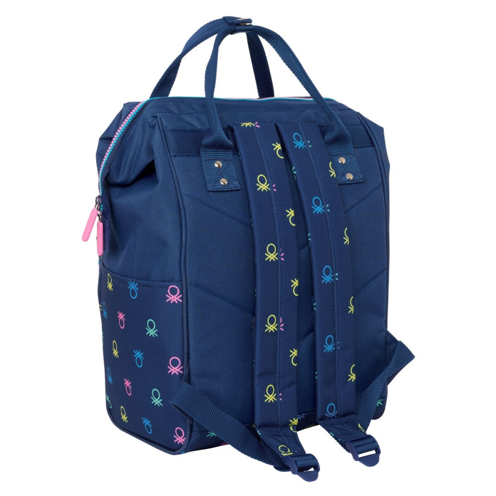 Rucsac pentru Laptop Benetton Cool Bleumarin 27 x 40 x 19 cm