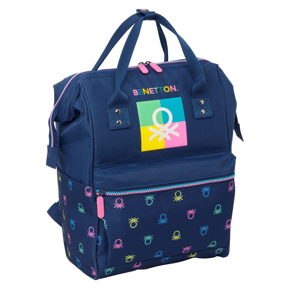 Rucsac pentru Laptop Benetton Cool Bleumarin 27 x 40 x 19 cm