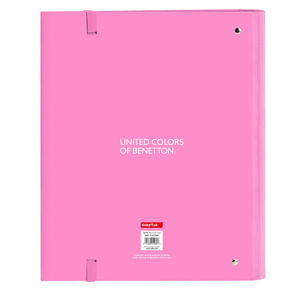 Biblioraft Benetton Spring Albastru celest 27 x 32 x 3.5 cm