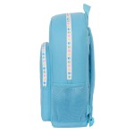 Ghiozdan Benetton Spring Celeste 30 x 46 x 14 cm