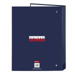Biblioraft Benetton Varsity Bleumarin A4 26.5 x 33 x 4 cm