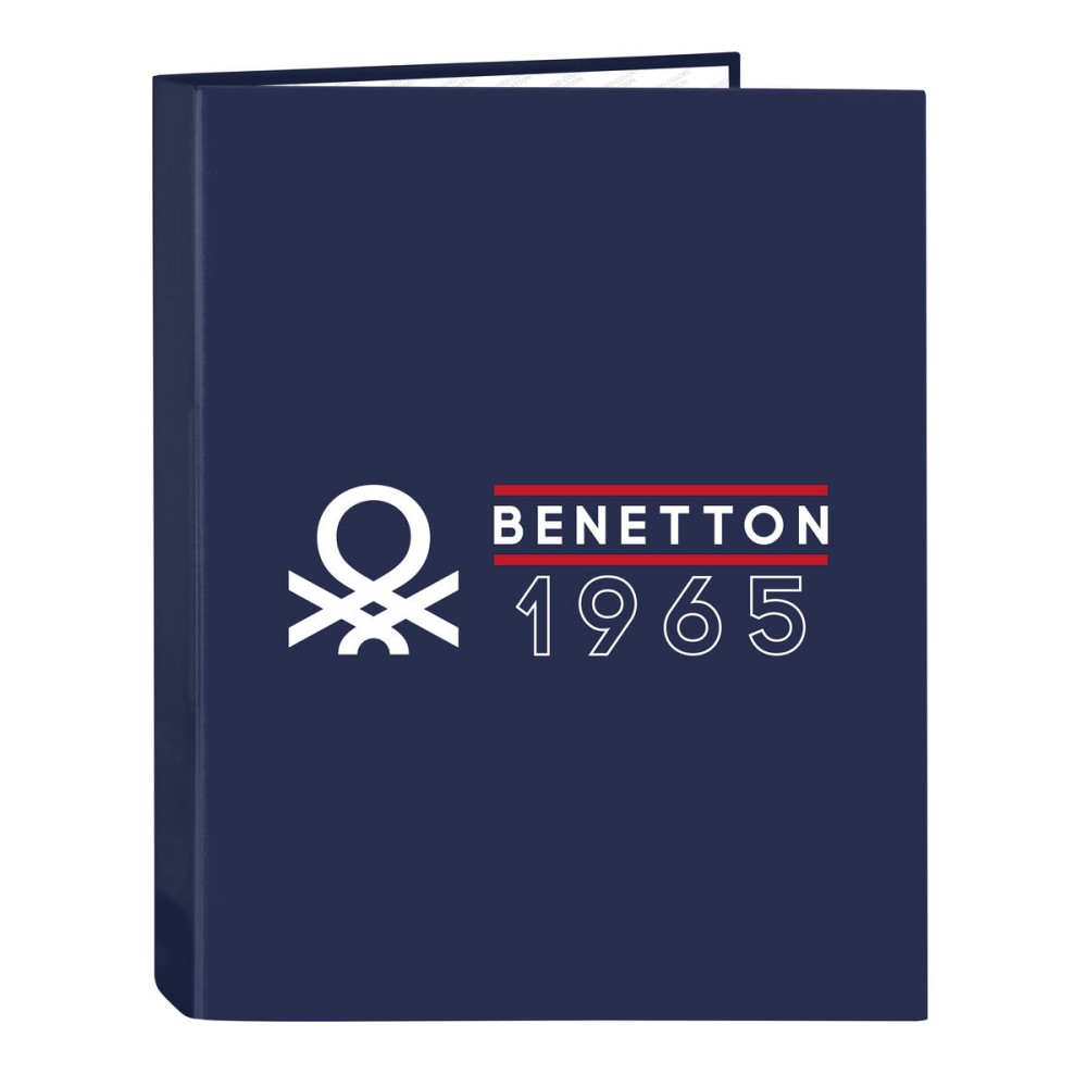 Biblioraft Benetton Varsity Bleumarin A4 26.5 x 33 x 4 cm