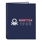 Biblioraft Benetton Varsity Bleumarin A4 26.5 x 33 x 4 cm