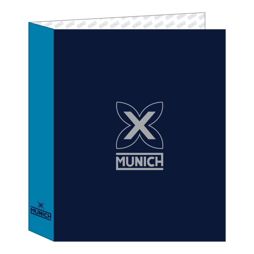 Biblioraft Munich Nautic Bleumarin A4 27 x 33 x 6 cm