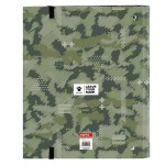 Biblioraft Kelme Travel Negru Verde 27 x 32 x 3.5 cm