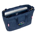Geantă Benetton Denim Albastru 40 x 31 x 17 cm
