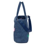Geantă Benetton Denim Albastru 40 x 31 x 17 cm