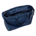 Geantă Benetton Denim Albastru 40 x 31 x 17 cm