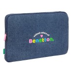 Husă pentru Laptop Benetton Denim Albastru 15,6'' 39,5 x 27,5 x 3,5 cm