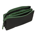 Penar triplu Munich Caviar Negru 22 x 12 x 3 cm