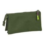 Penar triplu Munich Bright khaki Verde 22 x 12 x 3 cm