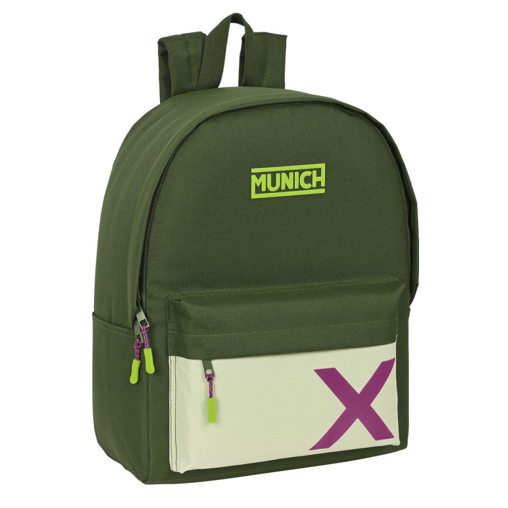 Rucsac pentru Laptop Munich Bright Khaki Verde 31 x 40 x 16 cm