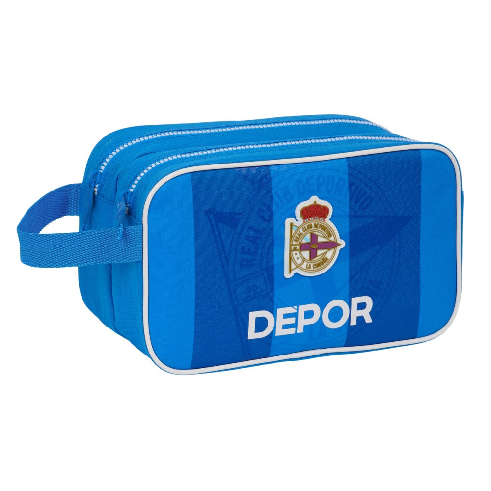 Trusă Școlară R. C. Deportivo de La Coruña Albastru Sportiv 26 x 15 x 12.5 cm