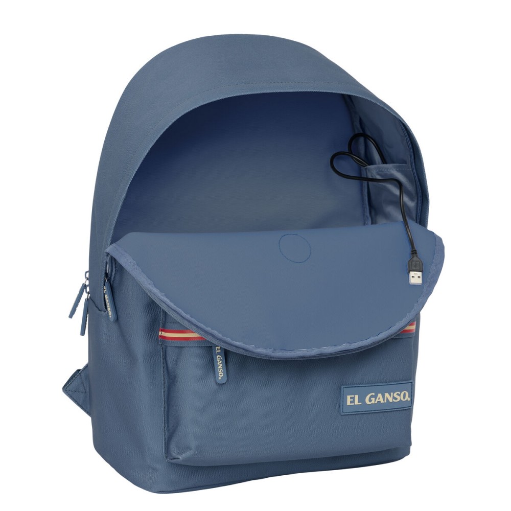 Rucsac pentru Laptop El Ganso Basics Albastru 31 x 44 x 18 cm