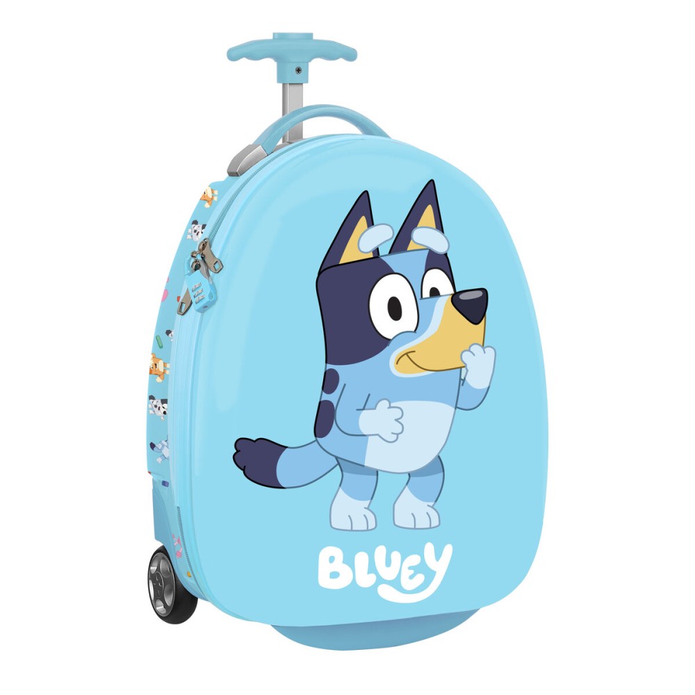 Trolley de Cabină Bluey Celeste 16'' 23 L 28 x 43 x 23 cm Infantil