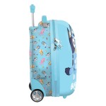Trolley de Cabină Bluey Celeste 16'' 23 L 28 x 43 x 23 cm Infantil