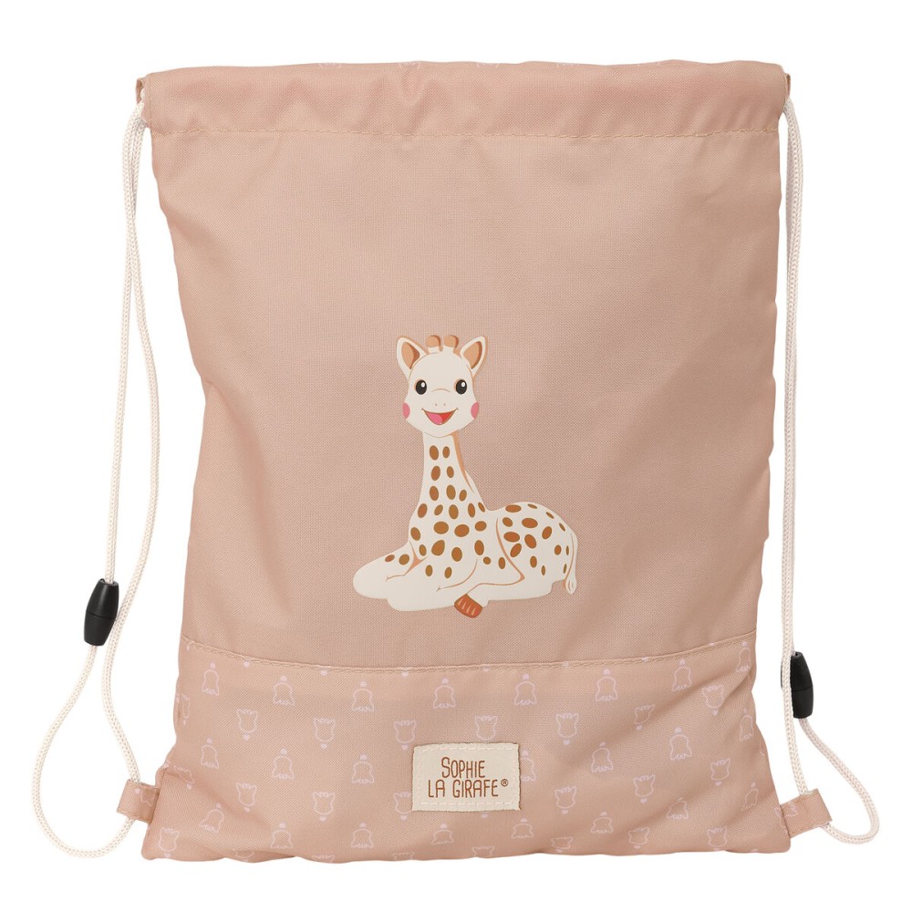 Geantă Rucsac cu Bretele Sophie la Girafe Bej 26 x 34 x 1 cm