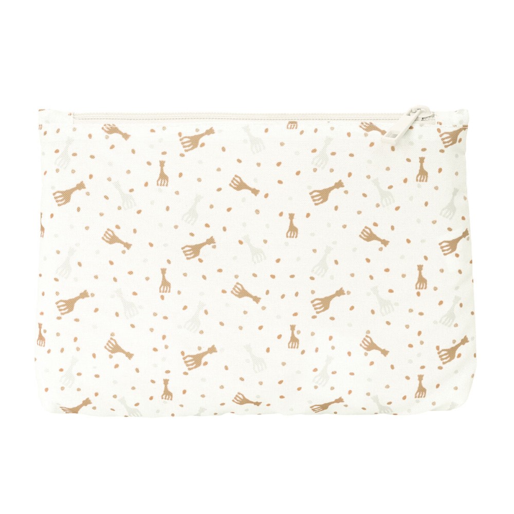 Penar dublu Sophie la Girafe Bej 23 x 16 x 3 cm