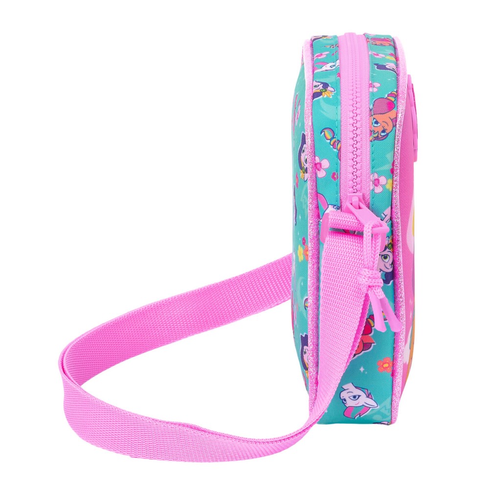 Geantă Bandulieră My Little Pony Magic Roz Turquoise 16 x 18 x 4 cm