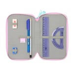 Penar Triplu Frozen Cool days Violet Albastru celest 12,5 x 19,5 x 5,5 cm 36 Piese