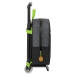 Ghiozdan cu Roți Teenage Mutant Ninja Turtles Negru Gri 22 x 27 x 10 cm