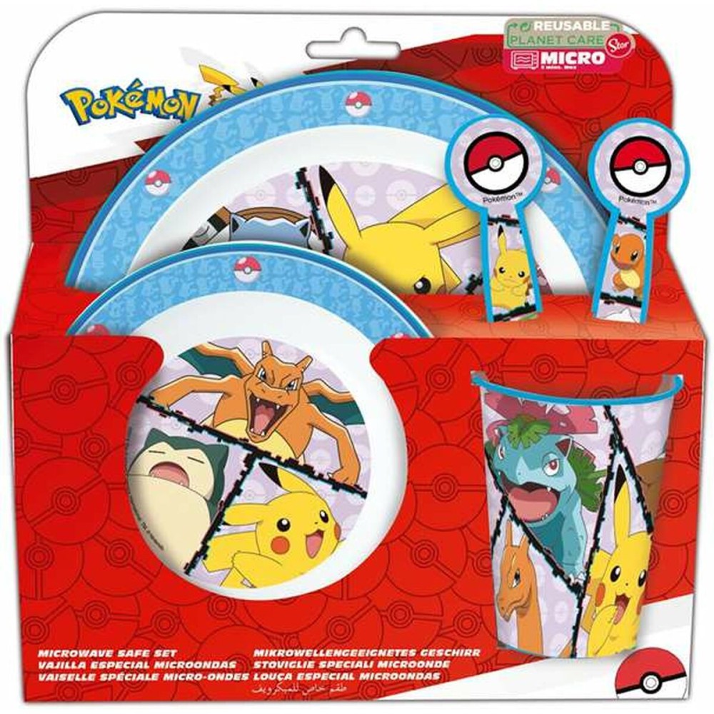Set de veselă pentru copii Pokémon (5 Piese)