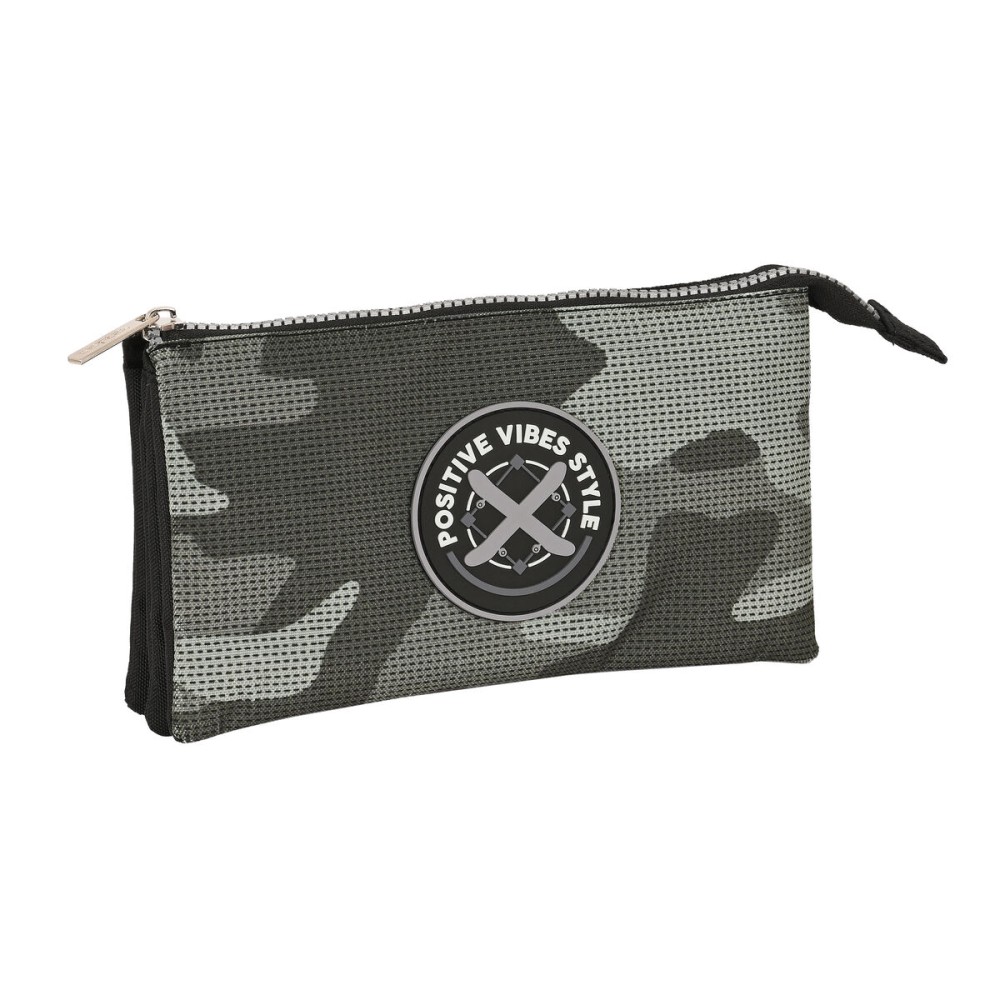 Penar Școlar Safta Stone Negru 22 x 12 x 3 cm