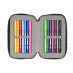 Penar cu Accesorii Safta Stone Negru 12.5 x 19.5 x 5.5 cm 36 Piese