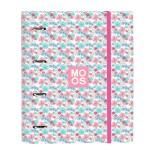 Biblioraft Moos Flores Multicolor 27 x 32 x 3.5 cm