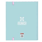 Biblioraft Munich Heaven Albastru celest 27 x 32 x 3.5 cm