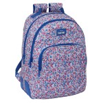 Ghiozdan Nait Nait Flores coimbra azul Albastru 32 x 42 x 15 cm