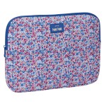 Husă pentru Laptop Nait Nait Flores coimbra azul Albastru 34 x 25 x 2 cm