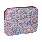 Husă pentru Laptop Nait Nait Flores coimbra burdeos Bordo 34 x 25 x 2 cm