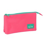 Penar triplu Nait Nait Rosa fluor Roz 22 x 12 x 3 cm