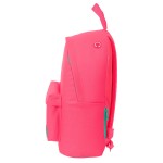 Rucsac pentru Laptop Nait Nait Fluor Roz 31 x 41 x 16 cm
