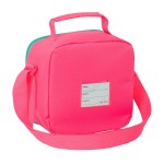 Geantă Termoizolantă pentru Gustări Nait Nait Rosa fluor 20 x 20 x 15 cm
