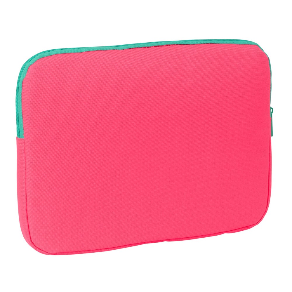 Husă pentru Laptop Nait Nait Rosa fluor Roz 34 x 25 x 2 cm