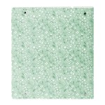 Biblioraft Safta Light green flowers Verde 27 X 32 X 4 cm
