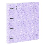 Biblioraft Safta Light purple flowers Mov 27 X 32 X 4 cm