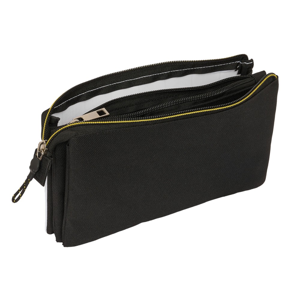 Penar triplu Kings League PÍo Alb Negru 22 x 12 x 3 cm