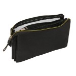 Penar triplu Kings League PÍo Alb Negru 22 x 12 x 3 cm