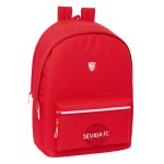 Rucsac pentru Laptop și Tabletă cu Ieșire USB Sevilla Fútbol Club Roșu 31 x 44 x 18 cm