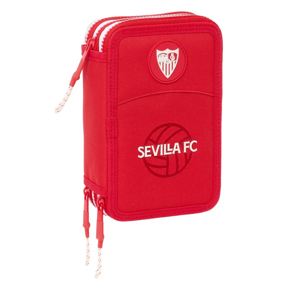 Penar Triplu Sevilla Fútbol Club Roșu 12,5 x 19,5 x 5,5 cm 36 Piese