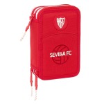 Penar Triplu Sevilla Fútbol Club Roșu 12,5 x 19,5 x 5,5 cm 36 Piese