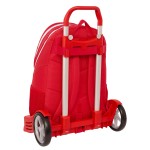 Ghiozdan cu Roți Sevilla Fútbol Club Roșu 32 x 44 x 16 cm