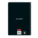 Notebook Real Madrid C.F. Alb Gri A4 80 Frunze