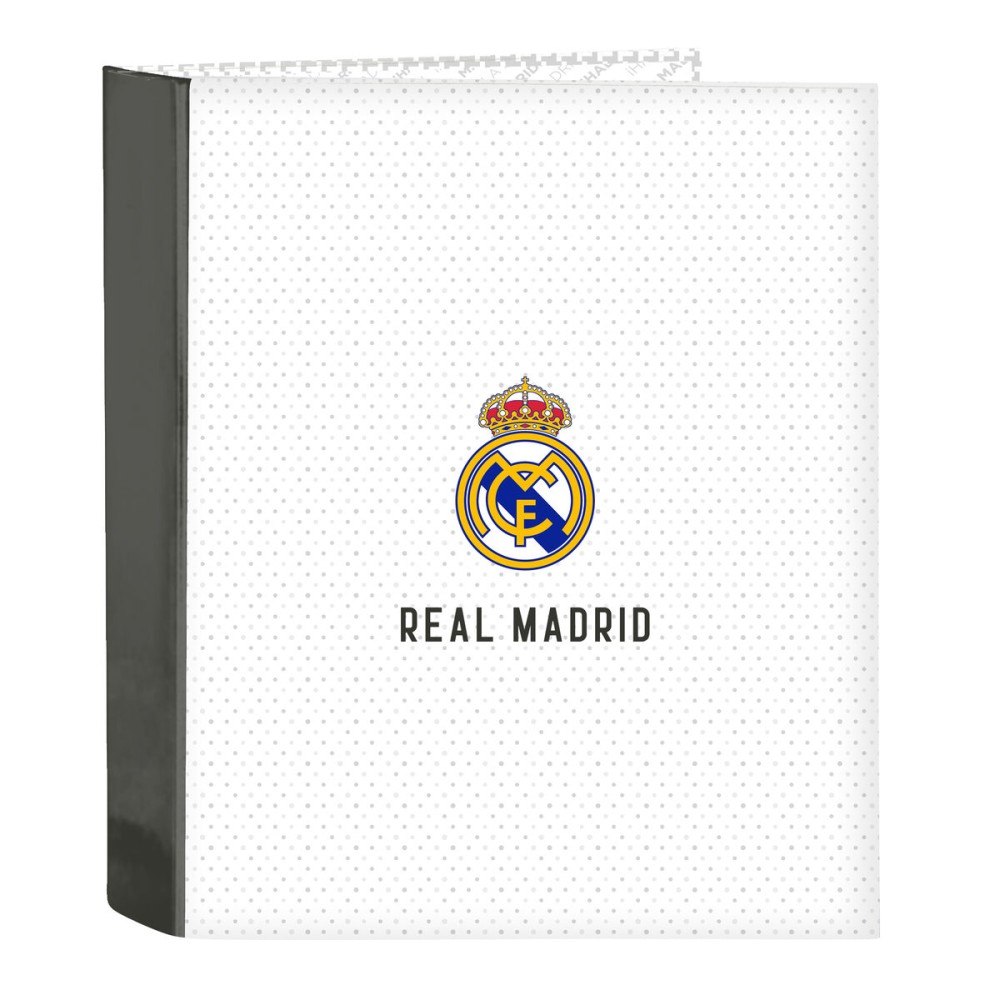 Biblioraft Real Madrid C.F. 24/25 Alb Gri A4 27 x 33 x 6 cm