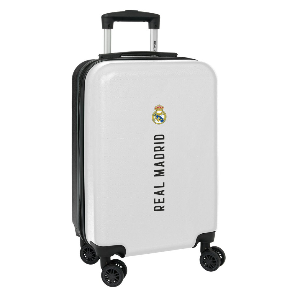 Trolley de Cabină Real Madrid C.F. 1st Kit 24/25 Alb Gri 20"