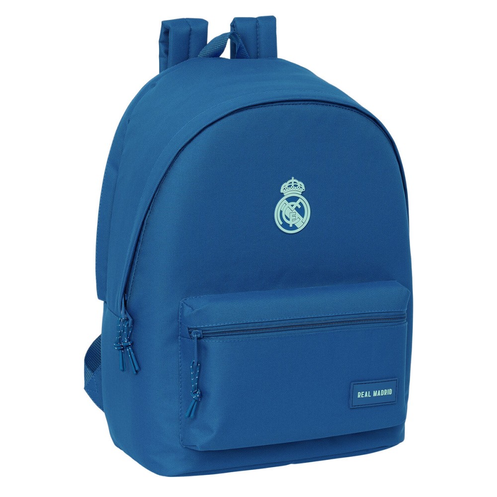 Rucsac pentru Laptop Real Madrid C.F. Albastru 31 x 44 x 18 cm